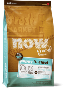 נאו מזון לגור גזע גדול NOW Grain Free Large Breed Puppy