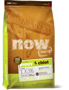 נאו מזון לגורים מגזע קטן ללא דגנים 2.72 ק"ג NOW FRESH Grain Free Small Breed Puppy
