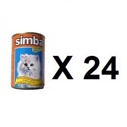 אוכל לחתולים מגש 24 יח