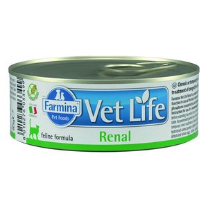 וט לייף שימור רנל לחתול 85 גרם Farmina Vet Life Renal