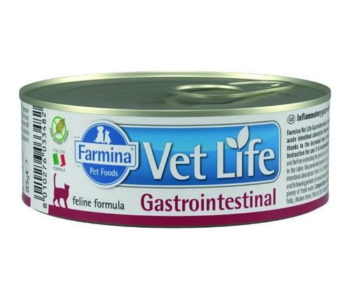 וט לייף שימור גסטרו לחתול 85 גרם Farmina Vet Life Gastro