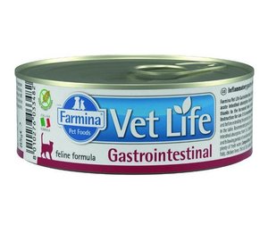 וט לייף שימור גסטרו לחתול 85 גרם Farmina Vet Life Gastro