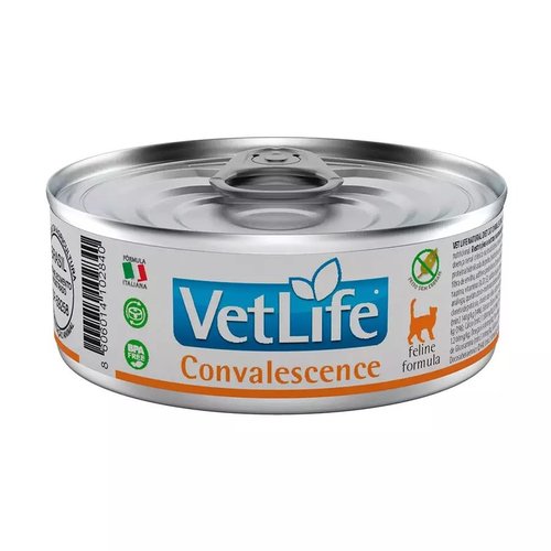 וט לייף שימור קונבלסנס לחתול 85 גרם Farmina Vet Life Convalescence