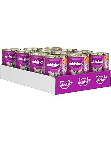 מבצע מארז 24 יחידות שימורי whiskas לחתול
