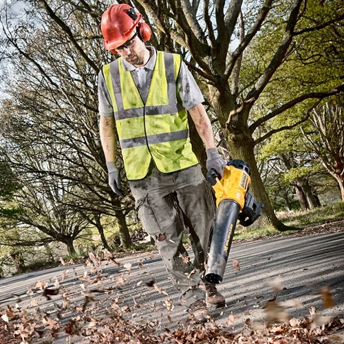 מפוח עלים נטען בראשלס + סוללה DeWALT DCM562P1 BL 18V 5Ah