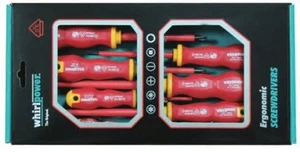 סט מברגים מבודד 1000V שטוח + פיליפס 6 י"ח ווירלפאוור