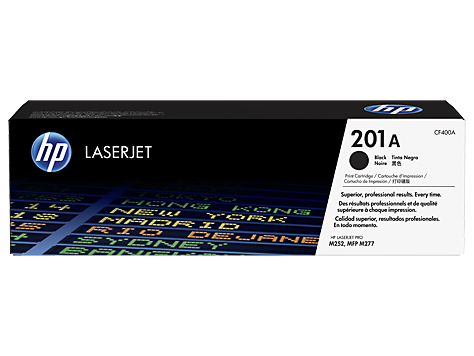  טונר מקורי בשחור HP 201A למדפסות LaserJet CF400A
