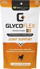תוסף גליקו פלקס לעסניות 120 יח' GLYCO FLEX 