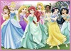פאזל  100 חלקים גדולים במיוחד - נסיכות דיסני