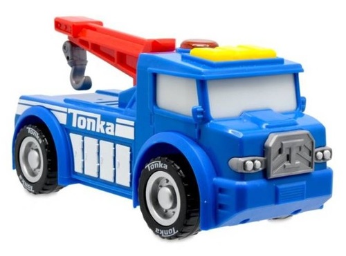 משאית גרר משחק עם אורות ואפקטים קוליים ריאליסטיים