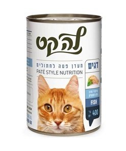 לה קט פטה בטעם דגים 400 גרם La Cat Fish Flavor