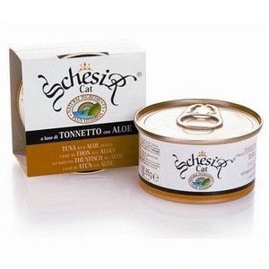 מעדן לחתולים טונה ואלוורה שזיר 85 גרם Schesir Tuna with Aloe Vera