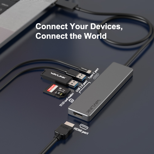 תחנת עגינה אונברסלית WAVLINK WL-UHP3407