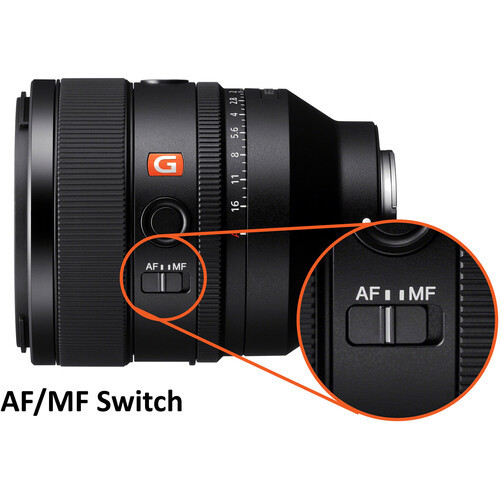 עדשה Sony FE 50mm f/1.2 GM