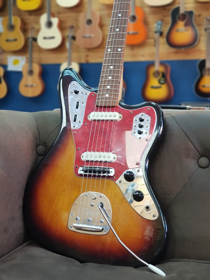 Fender Jaguar Reissue 65 1996 Sunburst Japan