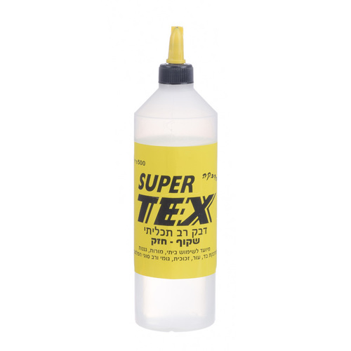 דבק SUPER TEX  רב תכליתי  500 מ