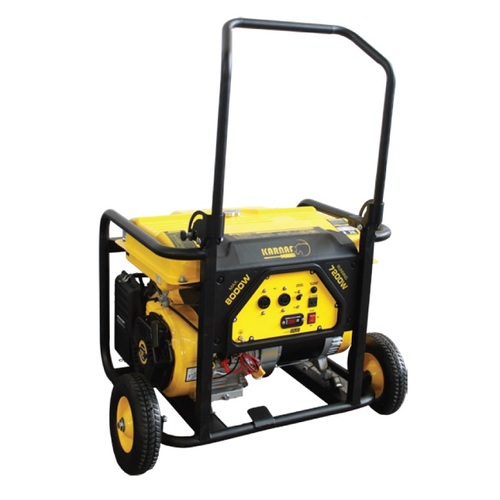 גנרטור נייד בנזין 8000W+AVR+סטרטר/חשמלי