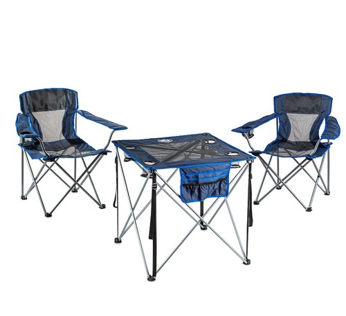 סט 2 כיסאות + ושולחן איכותי לקמפינג גו נייצר GO Nature Camping Set 