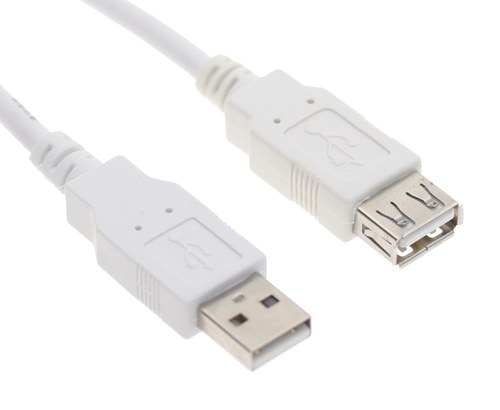 כבל 2 מטר AM*AM USB   זכר נקבה