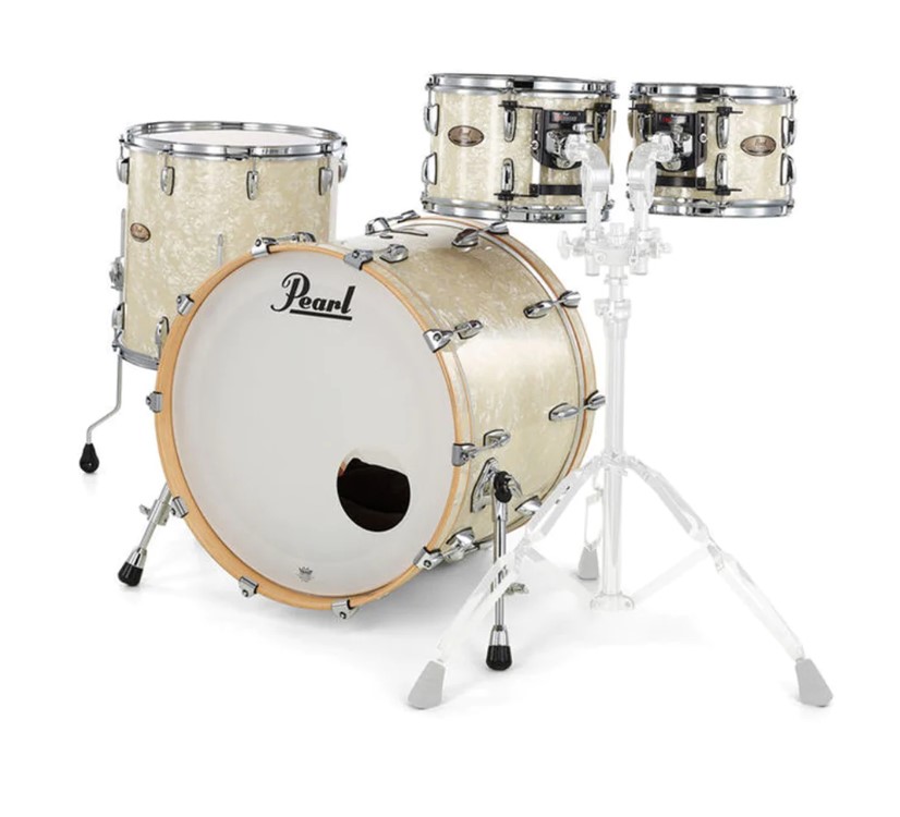סט תופים 4 חלקים Pearl Session Studio Select - Nicotine White Marine