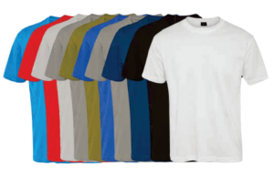 חולצת T-Shirt בצבע אפור מלאנז׳