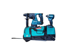 סט 18V מברגת אימפקט + פטישון + שתי סוללות 4.0AH