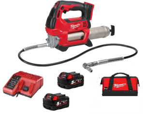 מגרזת נטענת 18V + שתי סוללות 5.0AH