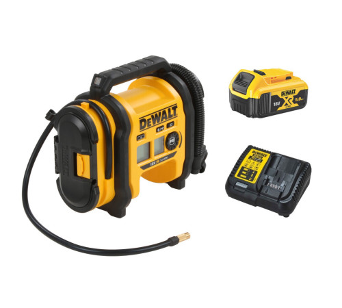 קומפרסור נטען 18V + סוללה 5.0AH