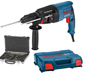 פטישון 26 מ"מ 800W + סט 5 מקדחי SDS צלב 