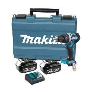 מברגה/מקדחה נטענת 18V + שתי סוללות 5.0AH