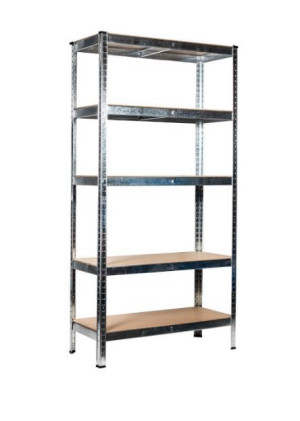 מערכת 5 מדפים 90x40x180 ס"מ מגולוון 