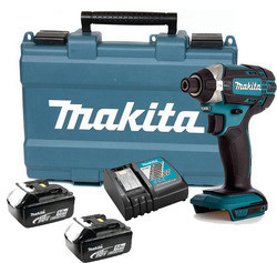 מברגת אימפקט 18V + שתי סוללות 5.0AH
