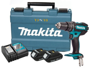 מברגה/מקדחה נטענת 18V + שתי סוללות 1.5AH