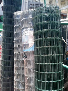 גדר רשת ירוקה ממתכת מצופה PVC