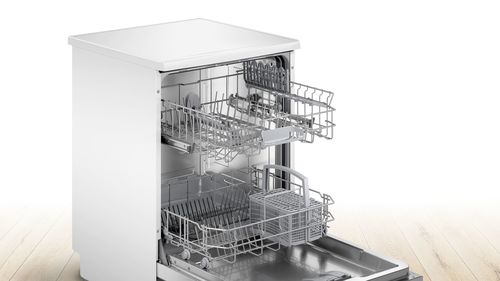 מדיח כלים ‏רחב לבן Bosch SMS2HTW72Y בוש