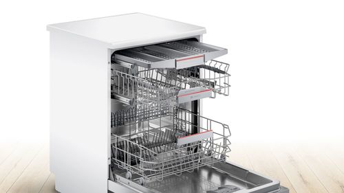 מדיח כלים ‏רחב לבן Bosch SMS4HCW48E בוש