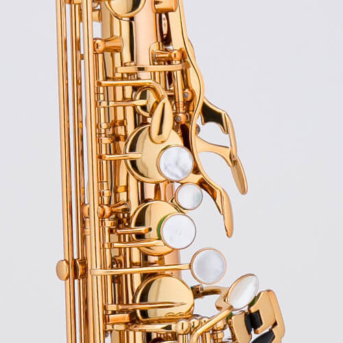 סקסופון אלט מקצועי עבודת יד בצבע זהב CAS-80 מבית Chateau TAIWAN