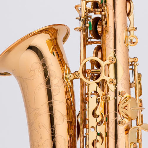 סקסופון אלט מקצועי עבודת יד בצבע זהב CAS-80 מבית Chateau TAIWAN
