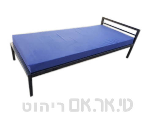 מיטת יחיד מברזל דגם אשר