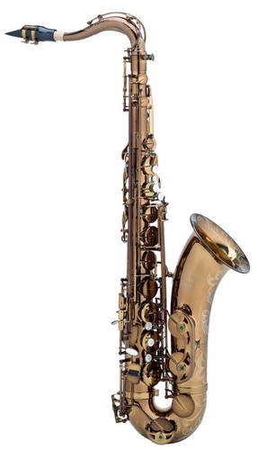 סקסופון טנור מקצועי עבודת יד בצבע קוניאק CTS-80 מבית Chateau TAIWAN