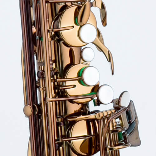 סקסופון טנור מקצועי עבודת יד בצבע קוניאק CTS-80 מבית Chateau TAIWAN
