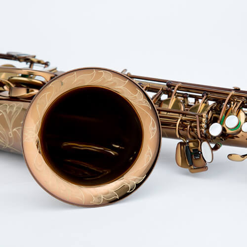 סקסופון טנור מקצועי עבודת יד בצבע קוניאק CTS-80 מבית Chateau TAIWAN