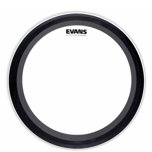 עור פנימי לתוף בס שקוף “Evans BD20EMAD2 EMAD Clear 20