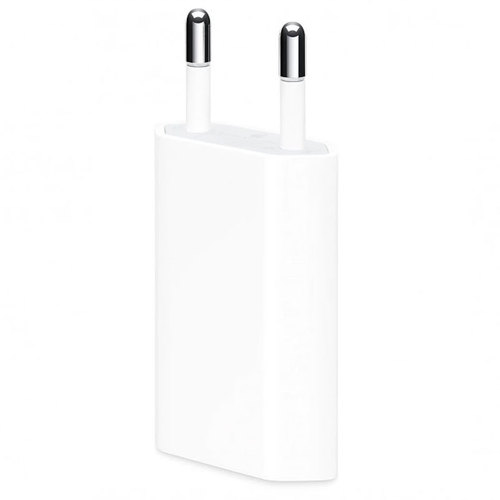 מטען מקורי Apple 5W USB Power Adapter לבן