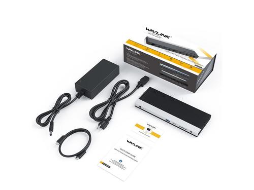 תחנת עגינה Wavlink WL-UMD03 USB-C 4K Triple