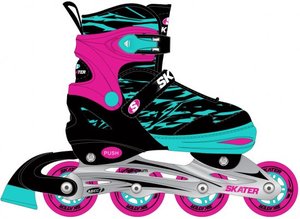 רולר בליידס 4 גלגלים שילדת אלומניום במידה 31-34 - דגם מג