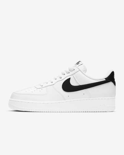air force 1 low men's white and black