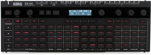KORG SQ-64 סיקוונסר פוליפוני 64 צעדים בעל חיבורי USB/CV/MIDI