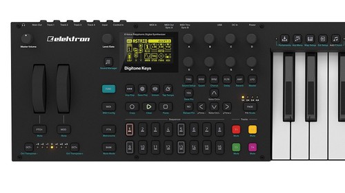 Elektron Digitone Keys גרסת המקלדת לסינטיסייזר FM עם השליטה הדיגיטלית הטובה בעולם