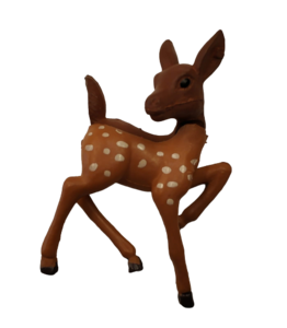 מיניאטורות ליצירה, בובות מיניאטוריות של חיות, דגם במבי 4 יחידות